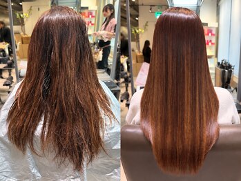 ミンクスオーバー(MINX OVER)の写真/【MINXグループのNEWブランド】MINXグループ初の縮毛矯正に特化した新店舗◎過去最高の仕上がりに♪