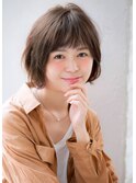 (joemi)ワイドバングくびれミディモーブカラーワンサイド(花野)