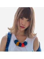 ヘアアンドエステ ヒロイン 西麻布本店(Hair&Esthe HIROIN)&nbsp;外ハネミディアム『山村雄貴』