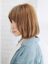 ヘアメイク ナル(hair make nalu)&nbsp;Aラインのワンレングスボブヘアー
