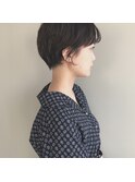 柔らかい質感。ciLoショートパーマスタイル