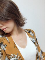 クロムヘアー(CHROME HAIR) 外ハネボブ