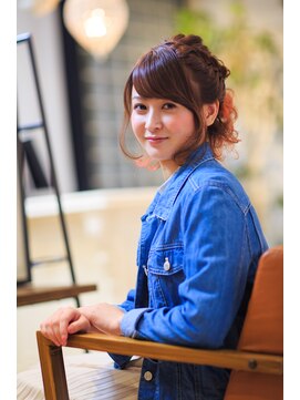 ソーホー ニューヨーク シズオカ(SOHO newyork SHIZUOKA) 大人かわいいゆるふわヘアアレンジ