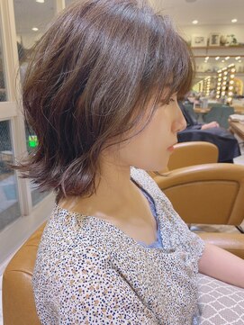 ロンド パルティール 大宮(Lond partir) 【神田安優奈】アッシュベージュのカジュアルボブ