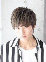 マイロ(mailo) メンズヘアショートマッシュ×ハイトーンカラー