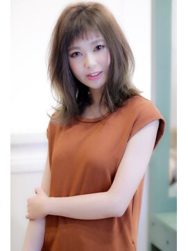ヘアーアトリエ ラフェル(hair atelier Rafel) 外ハネ×くびれミディー