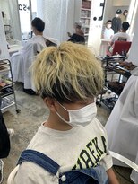 メンズ サロン ドット トウキョウ 町田店(men's salon dot. tokyo) 【小柳裕夢】逆インナーカラー