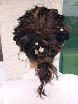 オオジノ 美容室 ヘアセット