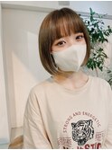 シンプルミニボブ