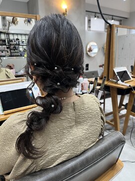 エル 横浜(eL) 【 eL 】お呼ばれヘア 田中美帆