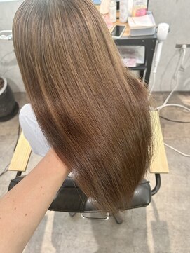 ゼスト クレス(ZEST Cres) 【立川CRES吉岡俊】酸スト　ストレート　髪質改善