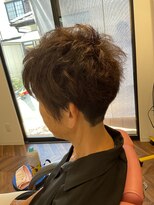 クヌム(khnum) 【hair salon khnum】パーマ風ベリーショート