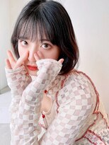 アルバム 渋谷パルコ(ALBUM) ワンホンボブ_マチルダボブピンクベージュ_59214