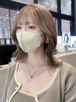 アイティー バイ アルバム 浦和店(IT by ALBUM)&nbsp;ミルクティーベージュ_マチルダボブピンクベージュ_ba461801