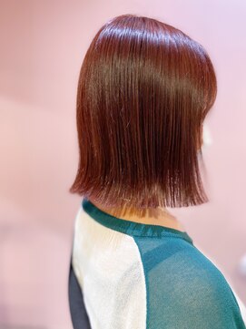 ラメール(MAISON LA MER) 《AYAKA》カシスカラー×ボブスタイル