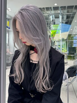 ノラ シンディ(NORA CYNDY) ケアブリーチカラー/シルバーグレー/ホワイト