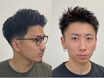 サン 大阪梅田(SUNC)の写真/大阪梅田駅徒歩1分●メンズカット+眉毛カット|￥3900[梅田/大阪駅/茶屋町/韓国/顔周り/レイヤーカット]