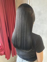 ステラ 天王寺あべの店(STELLA) 黒髪 艶髪 ロブ 髪質改善 ハリウッドトリートメント 大阪 天王寺