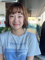 フィルム(FiLMs) ボブパーマ/ブラウンベージュ