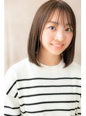 透けバングシルキーベージュ姫カット大人ボブZ北浦和20代30代