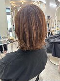 クビレイヤーボブ切りっぱなしボブ外ハネボブ