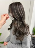 ハイライトバレイヤージュダブルカラーケアプリーチ30代40代