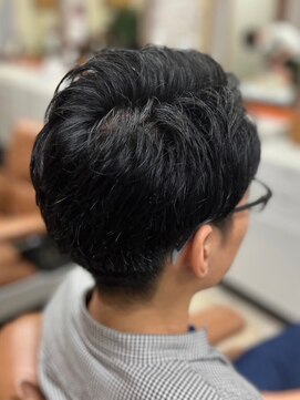 アポロカットステージ 相模大野店 アップバング/ツーブロックマッシュ<理容室>[メンズ/相模大野]