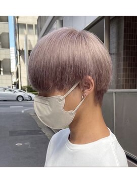 アッシュ 二子玉川店(Ash) ハイトーンマッシュウルフメンズハイトーンカラーハイライト