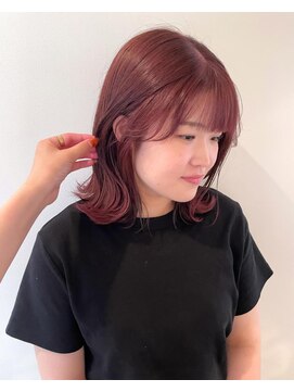 シェリムボート(Cherim boat) ブリーチなしでできるカシスピンクカラー！