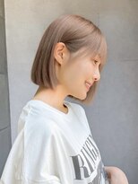 ガーデン 渋谷(GARDEN)&nbsp;前髪イメチェンアンブレラカラーこなれミディウェーブパーマ