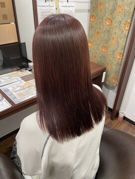 テーラヘアー 土浦店(TELA HAIR) ピンクカラー