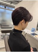 マッシュショート梅田ショート大人ショートシースルーバング