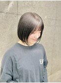 ヘルシーボブ×アッシュブラウン　Forest Mirror新宿☆ 