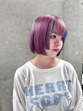 スウィープ(sweep) インナーカラー/デザインカラー/ハイトーンカラー/天神美容室