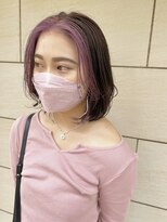スタイル 成城学園前(STYLE) フェイスフレーミング/ピンクカラー/レイヤーボブ