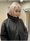 ブロンドボブ