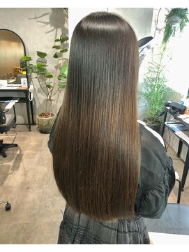 ゼスト クレス(ZEST Cres) 【立川CRES吉岡俊】髪質改善ストレート　酸性縮毛矯正