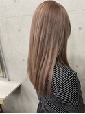 ミルクティーカラー×ロング