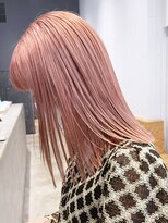 チェリーブラウンくびれミディミディアム韓国ヘア_ba353101