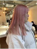 【yuma】ブリーチカラー/ピンクカラー/ペールピンク