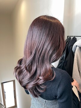 ビビバイベル(BiVi by BHEL) 桑名ロングレイヤーカットハッシュカット透明感カラー重めロング