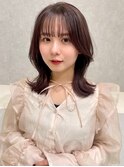 レイヤー/ネビージュ/韓国ヘア/イメチェン/縮毛矯正/中野/