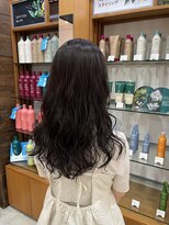 プランタンアヴェダ(printemps AVEDA)&nbsp;コテ巻き風パーマ