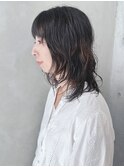＊ウルフパーマショートウルフカットミディアムパーマボブパーマ