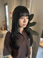 ヘアーアンドメイク ビス(HAIR&MAKE bis) 顔まわりレイヤーカット【咲 奈】