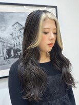 ガレリアエレガンテ 栄店(GALLARIA Elegante)&nbsp;ハイライト/地毛ハイライト/白髪ぼかし/ロングレイヤー