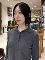 ピークアブー アヴェダ アトレ恵比寿(PEEK-A-BOO AVEDA) □外ハネボブ/切りっぱなしボブ