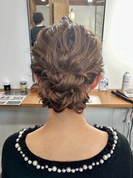 ラック 津田沼(LUCK) お呼ばれヘアセット/津田沼/韓国/ケアブリーチ/似合わせカット