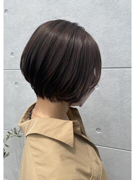 グラム 安城桜井店(gram) ショートボブ_オリーブカラー_オリーブベージュ77