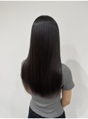 縮毛矯正ロングヘア